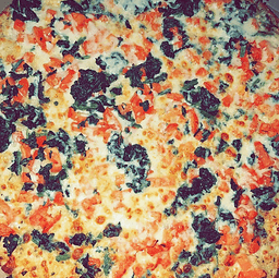 Garlic Spinach Pizza