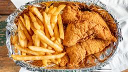 Chicken Finger Basket (3) w/Fries